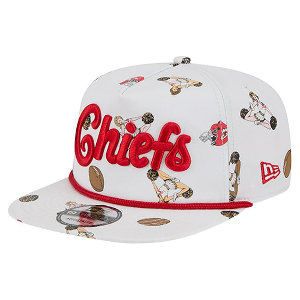 Kansas City Chiefs New Era Team Cheer 19TWENTY Snapback Hat