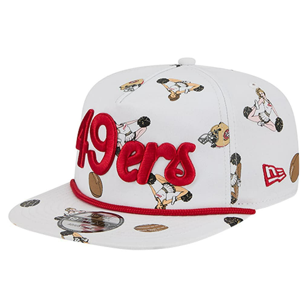 San Francisco 49ers New Era Team Cheer 19TWENTY Snapback Hat