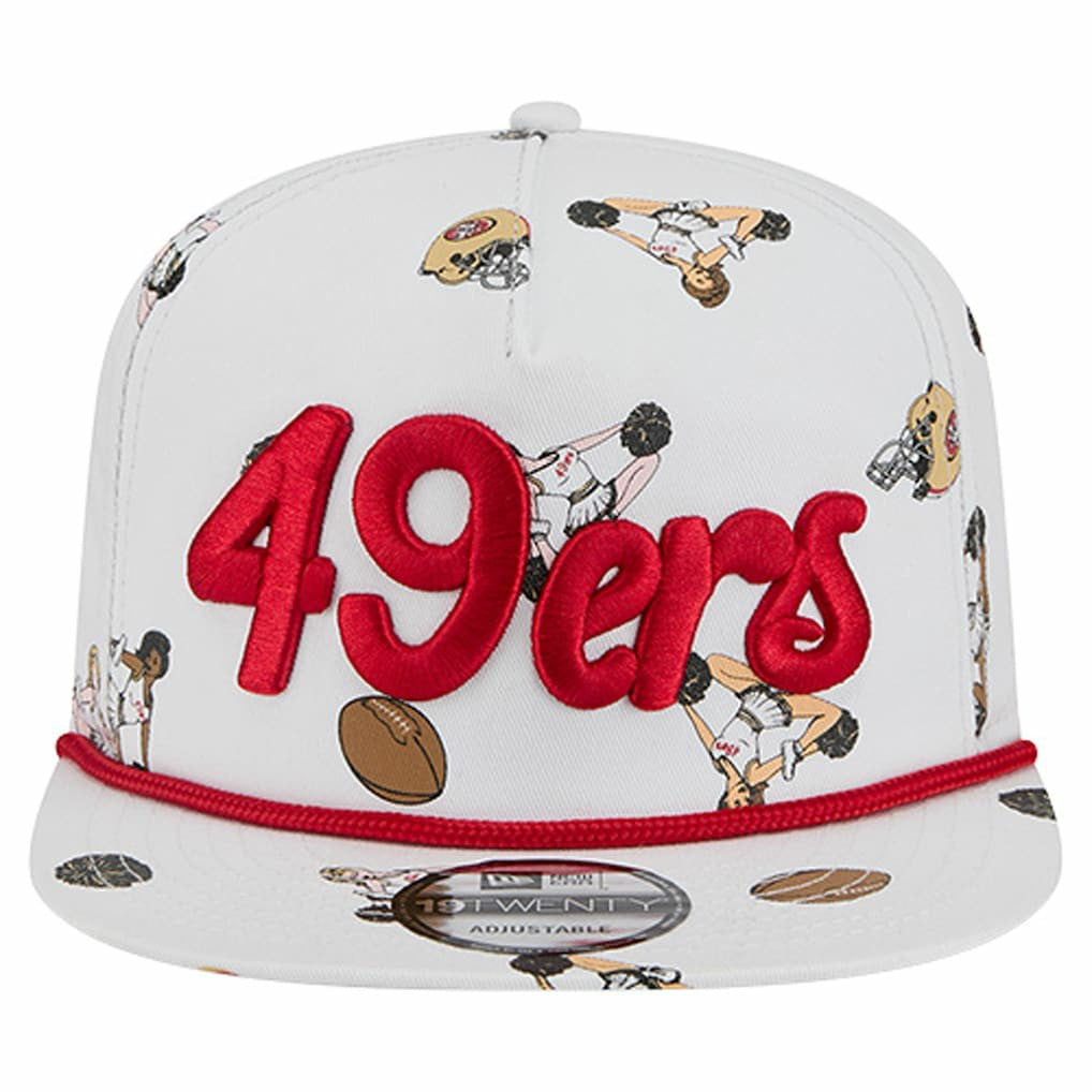 San Francisco 49ers New Era Team Cheer 19TWENTY Snapback Hat