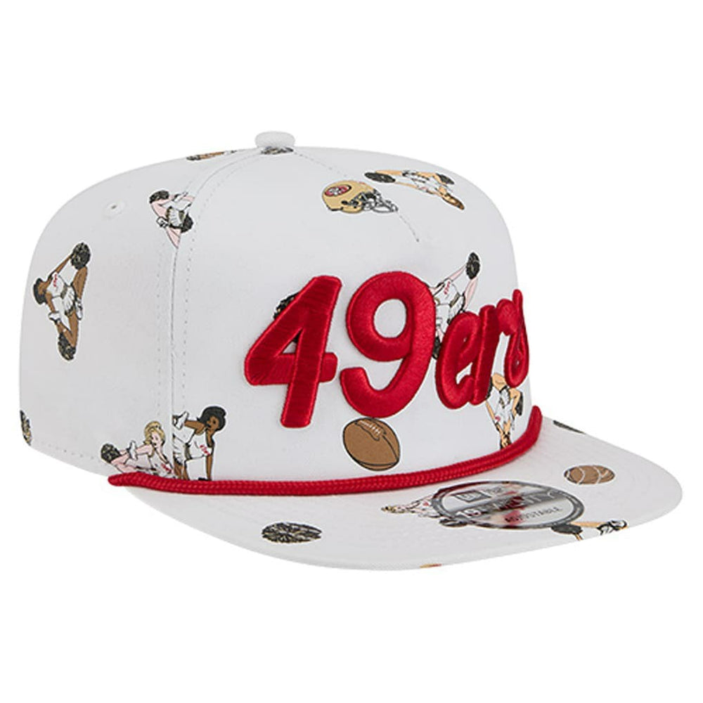 San Francisco 49ers New Era Team Cheer 19TWENTY Snapback Hat