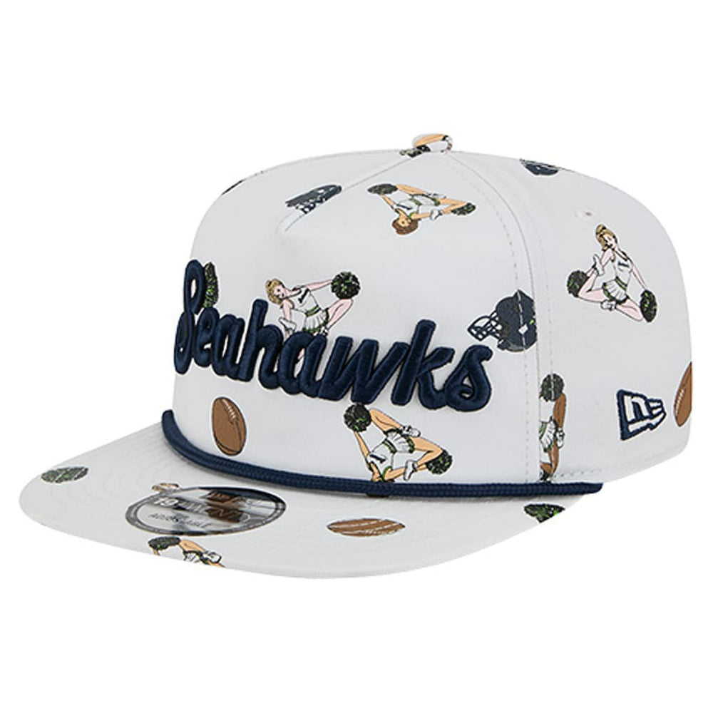 Seattle Seahawks New Era Team Cheer 19TWENTY Snapback Hat