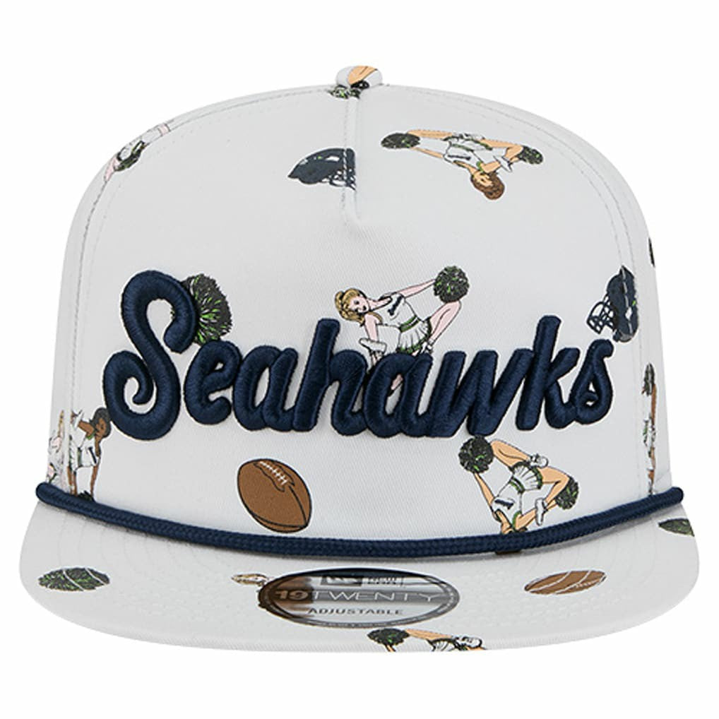 Seattle Seahawks New Era Team Cheer 19TWENTY Snapback Hat