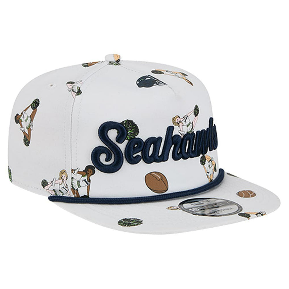 Seattle Seahawks New Era Team Cheer 19TWENTY Snapback Hat