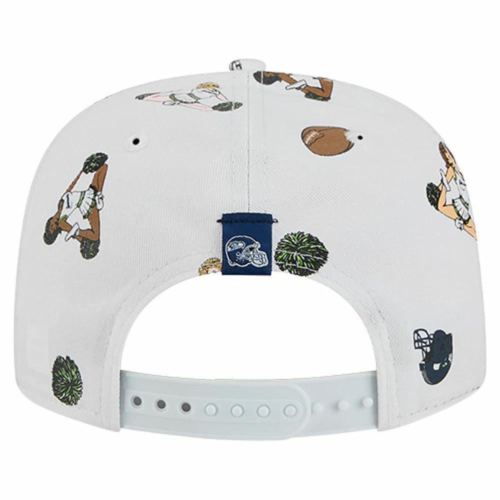 Seattle Seahawks New Era Team Cheer 19TWENTY Snapback Hat