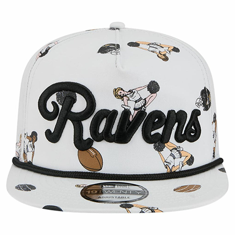 Baltimore Ravens New Era Team Cheer 19TWENTY Snapback Hat