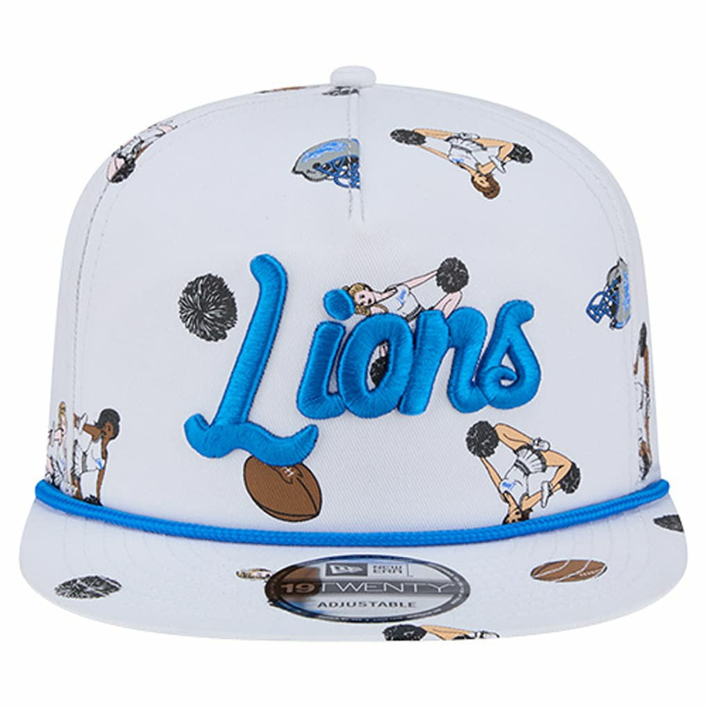 Detroit Lions New Era Team Cheer 19TWENTY Snapback Hat