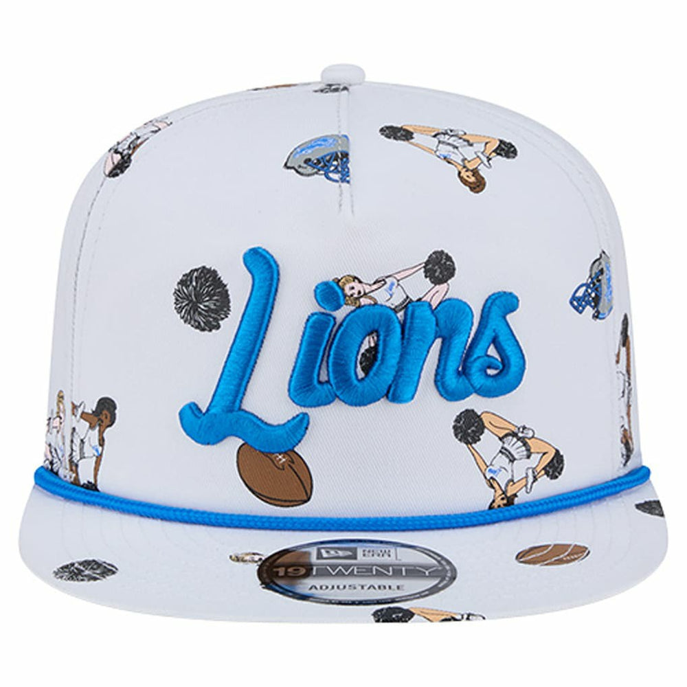 Detroit Lions New Era Team Cheer 19TWENTY Snapback Hat