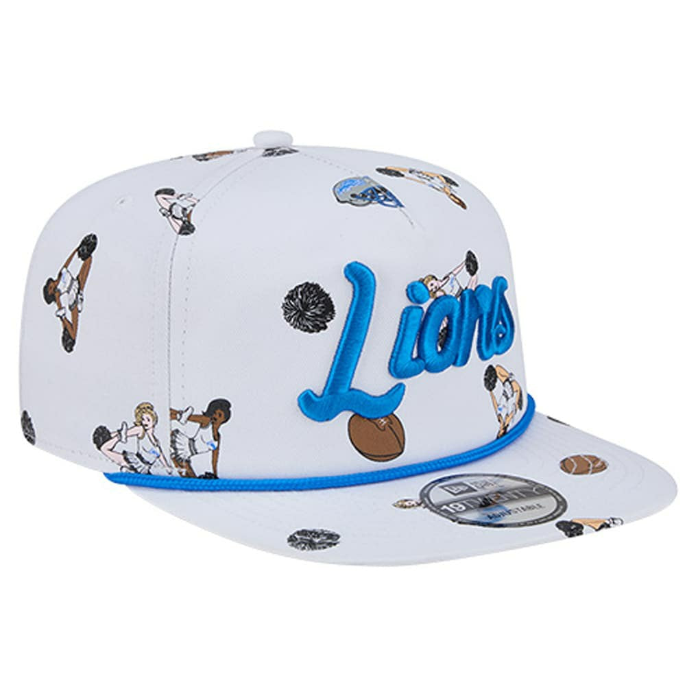 Detroit Lions New Era Team Cheer 19TWENTY Snapback Hat