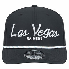 Las Vegas Raiders New Era Script 9SEVENTY Adjustable Hat