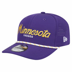Minnesota Vikings New Era Script 9SEVENTY Adjustable Hat