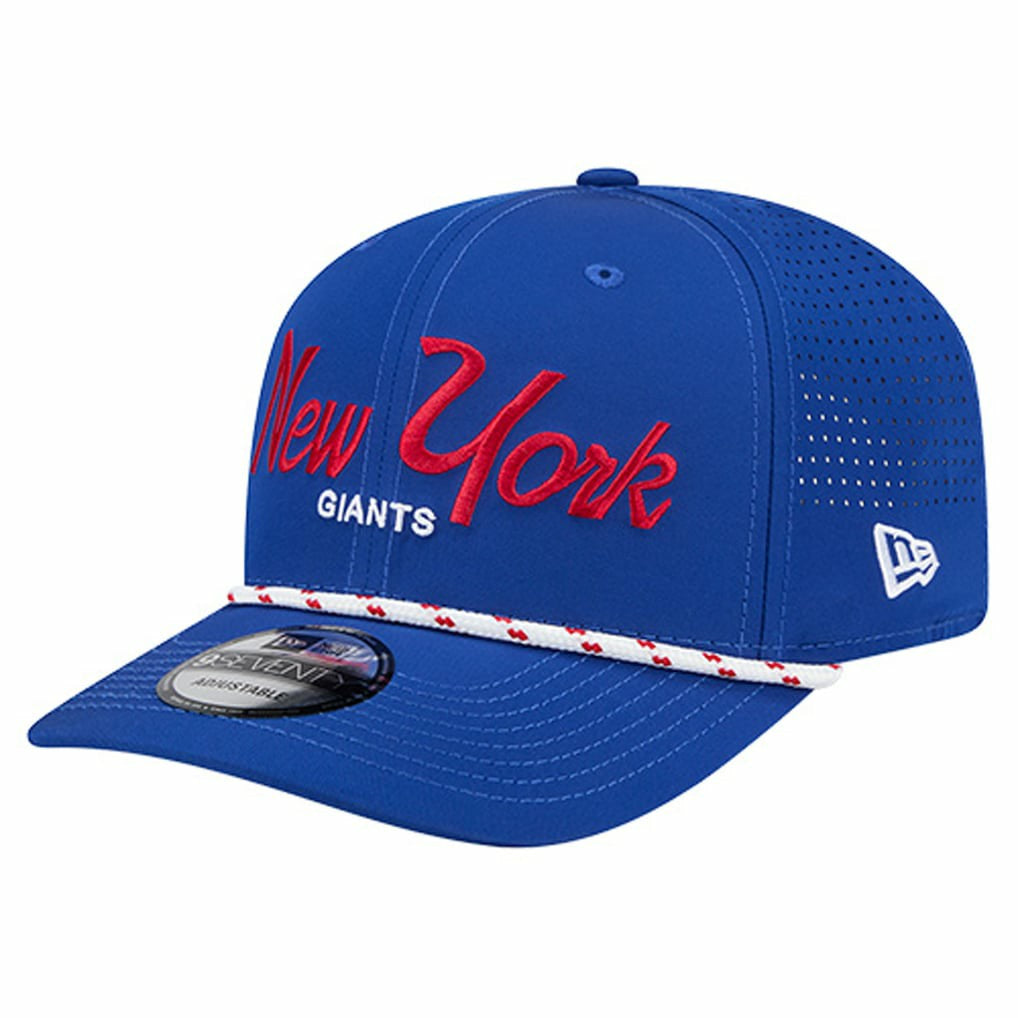 New York Giants New Era Script 9SEVENTY Adjustable Hat
