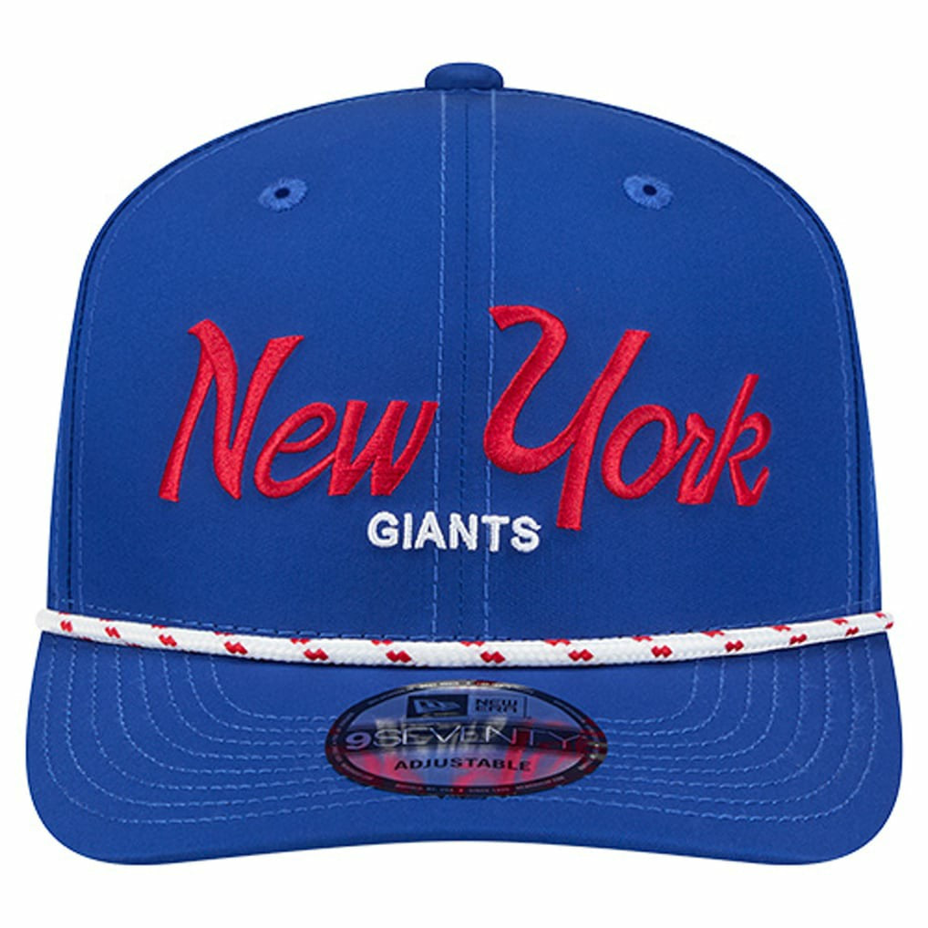 New York Giants New Era Script 9SEVENTY Adjustable Hat