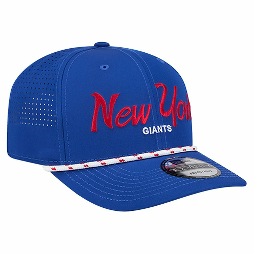 New York Giants New Era Script 9SEVENTY Adjustable Hat