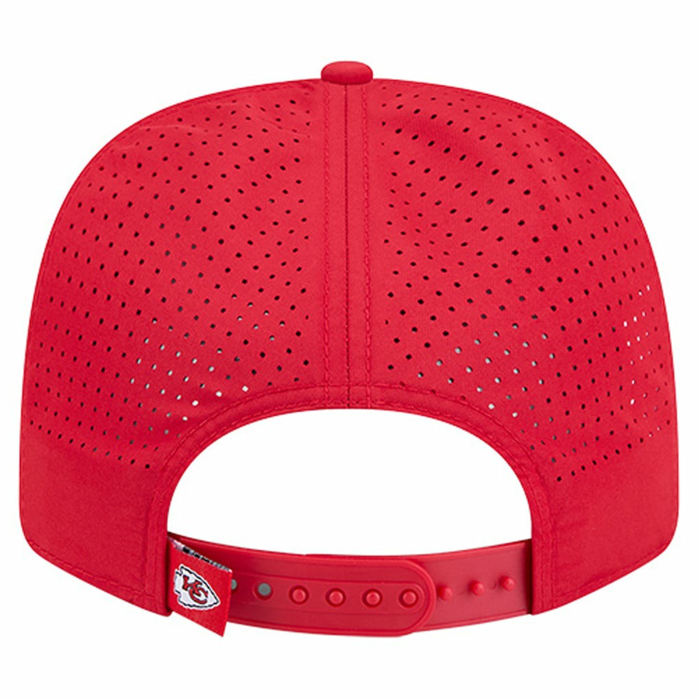 Kansas City Chiefs New Era Script 9SEVENTY Adjustable Hat