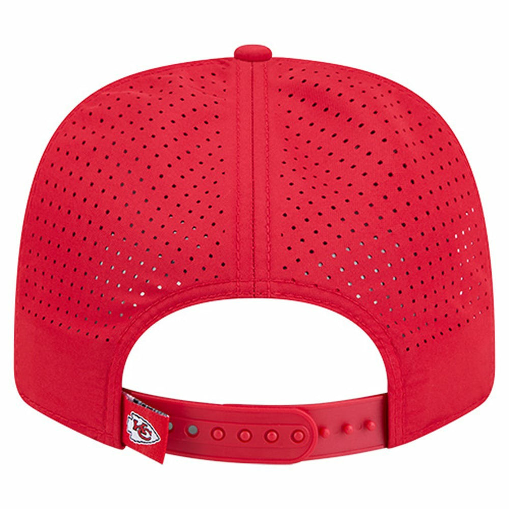 Kansas City Chiefs New Era Script 9SEVENTY Adjustable Hat