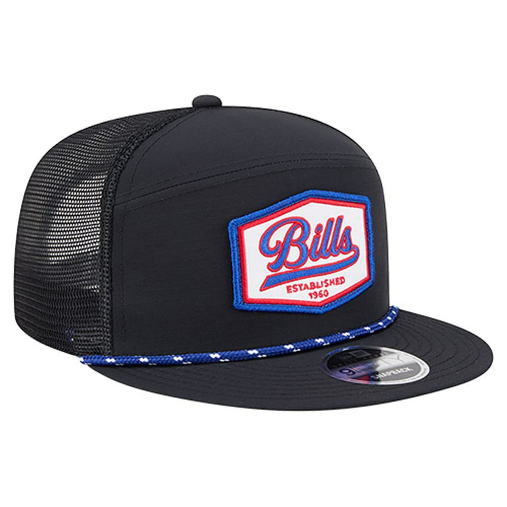Buffalo Bills New Era Ripstop Patch 9FIFTY Split Panel Snapback Hat