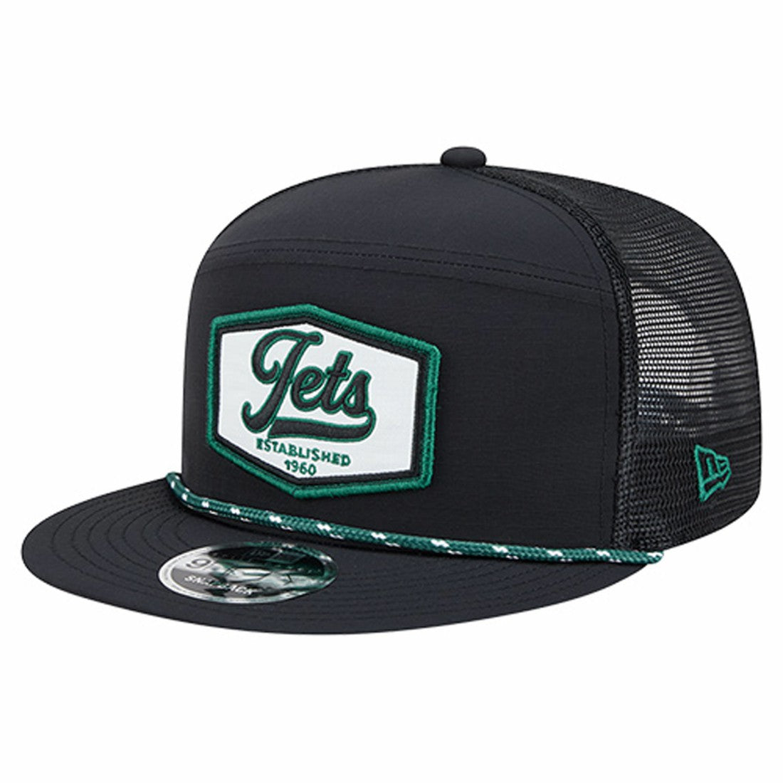 New York Jets New Era Ripstop Patch 9FIFTY Split Panel Snapback Hat