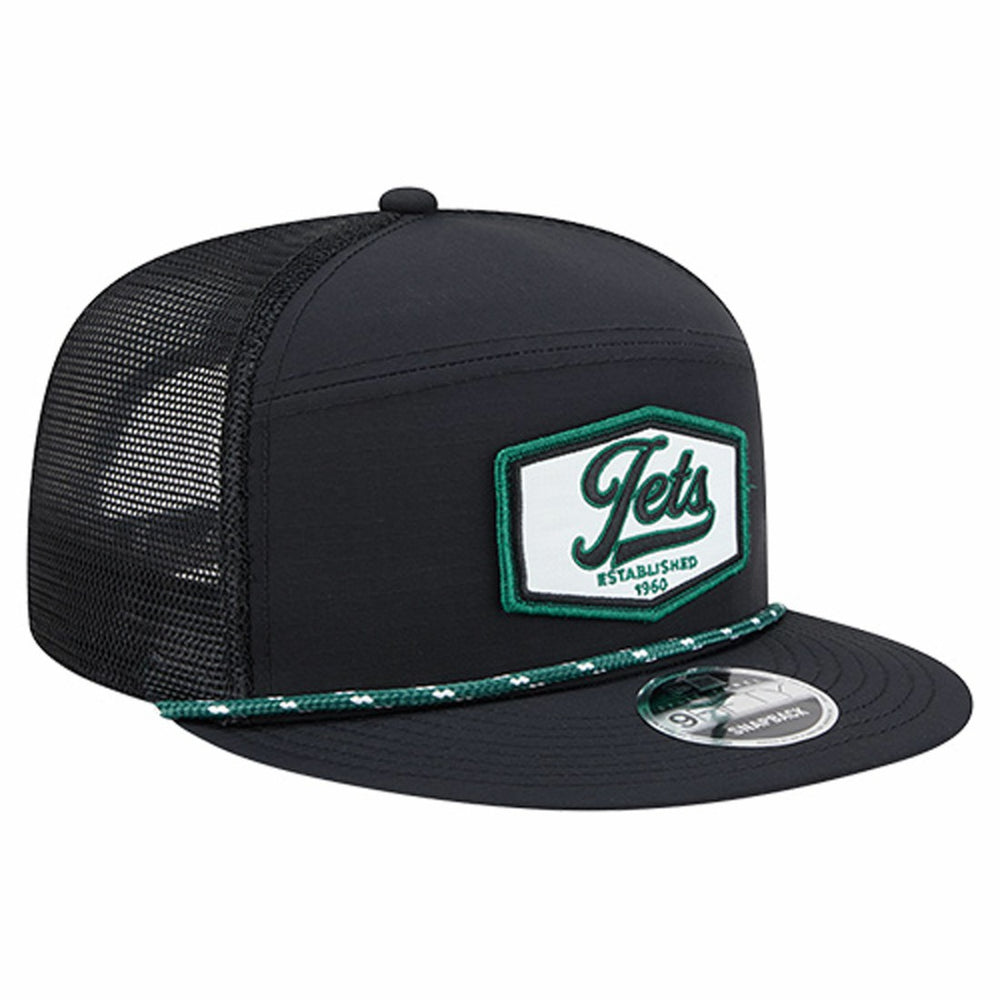 New York Jets New Era Ripstop Patch 9FIFTY Split Panel Snapback Hat