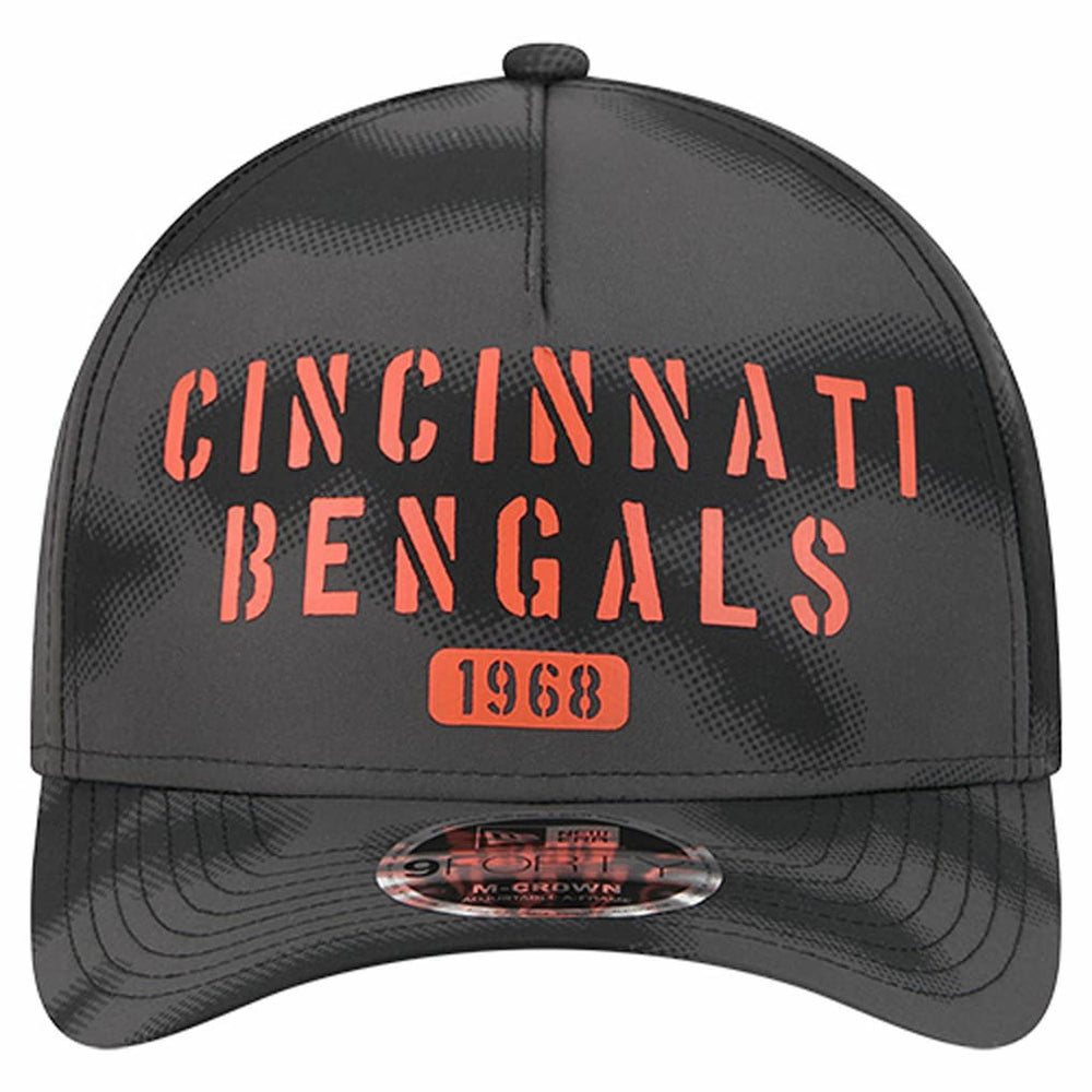 Cincinnati Bengals New Era Halftone Camo 9FORTY Hat