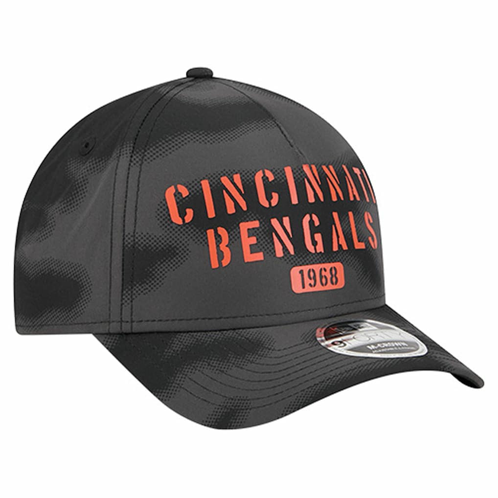 Cincinnati Bengals New Era Halftone Camo 9FORTY Hat