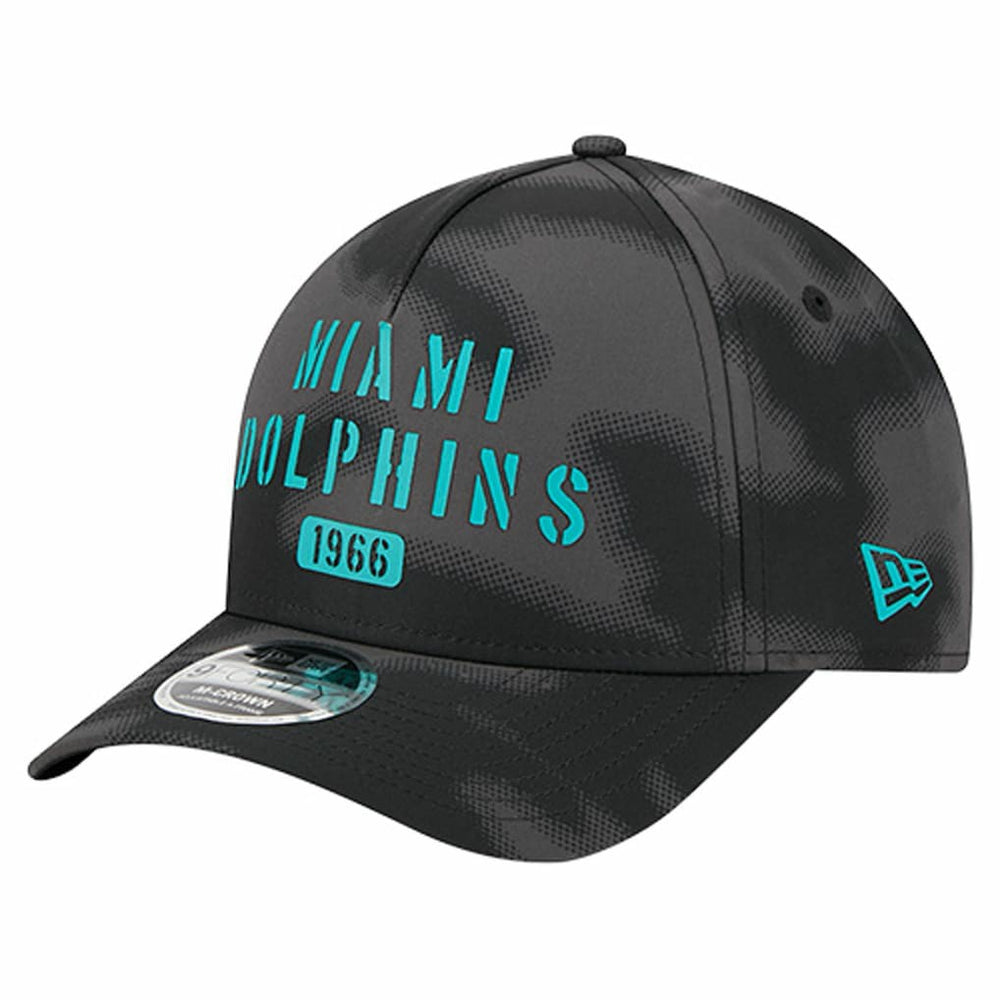 Miami Dolphins New Era Halftone Camo 9FORTY Hat