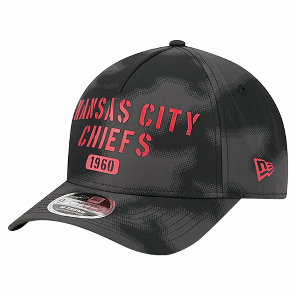 Kansas City Chiefs New Era Halftone Camo 9FORTY Hat