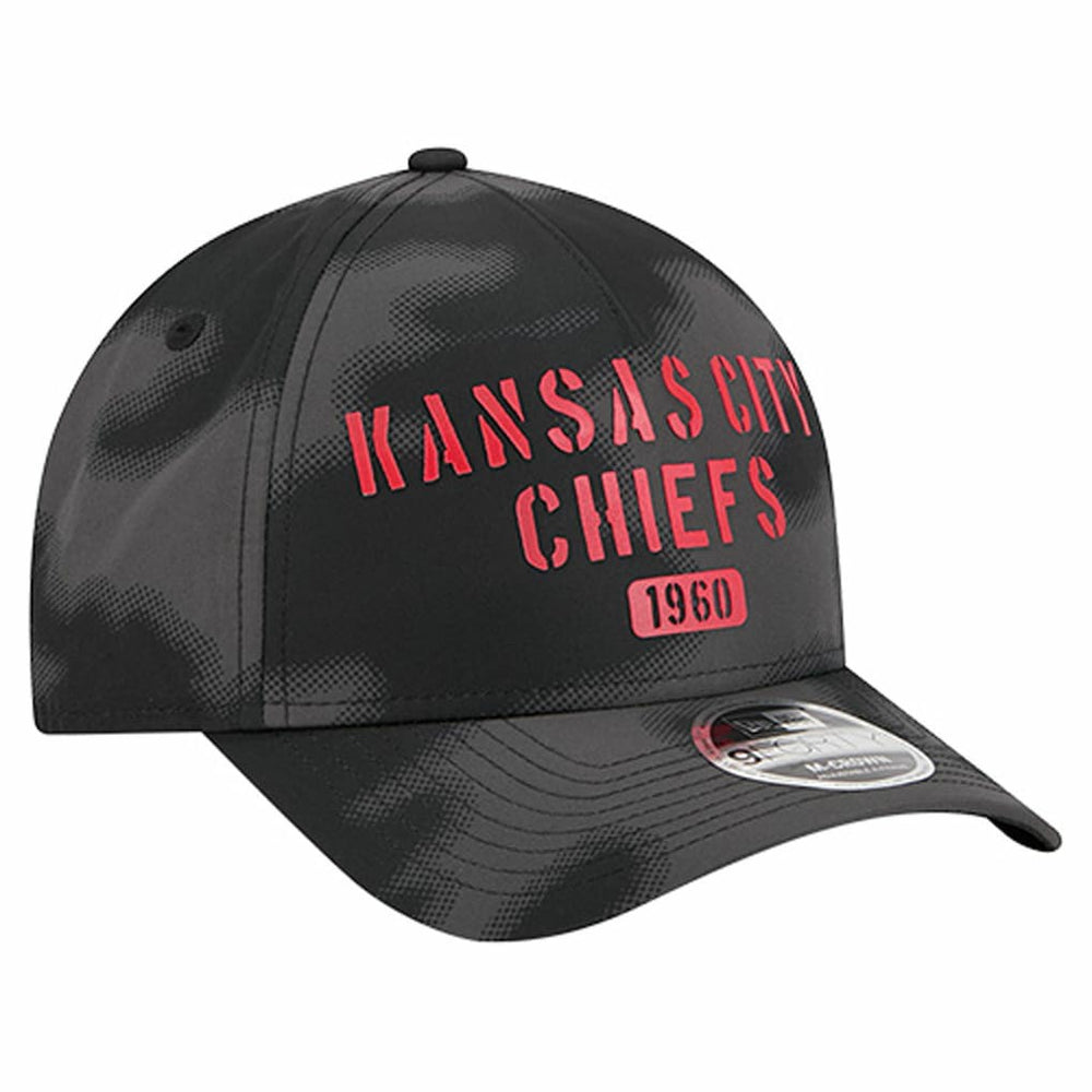 Kansas City Chiefs New Era Halftone Camo 9FORTY Hat