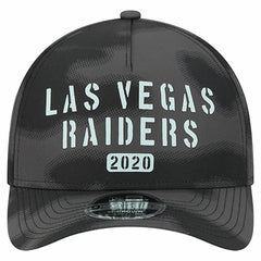 Las Vegas Raiders New Era Halftone Camo 9FORTY Hat
