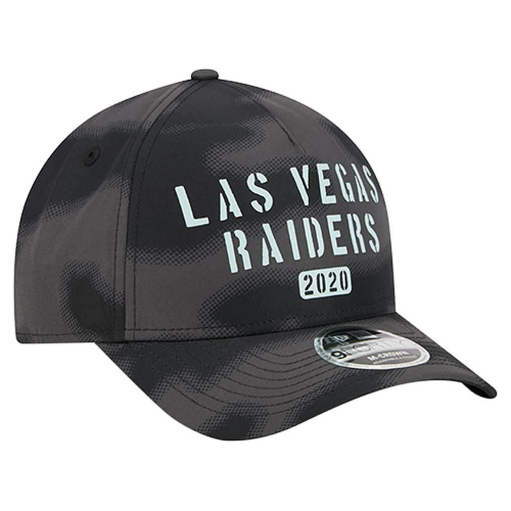 Las Vegas Raiders New Era Halftone Camo 9FORTY Hat