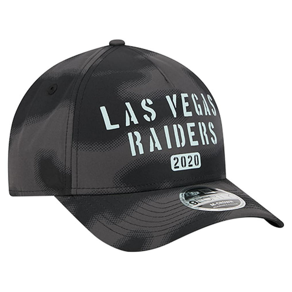 Las Vegas Raiders New Era Halftone Camo 9FORTY Hat
