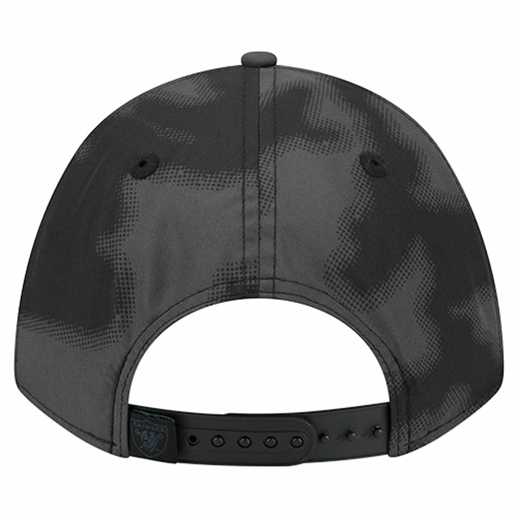Las Vegas Raiders New Era Halftone Camo 9FORTY Hat