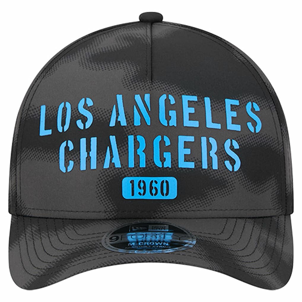Los Angeles Chargers New Era Halftone Camo 9FORTY Hat