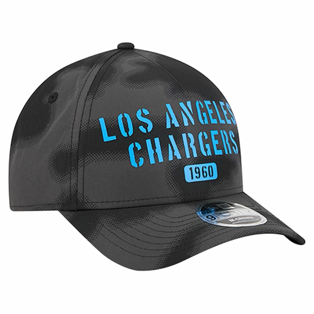 Los Angeles Chargers New Era Halftone Camo 9FORTY Hat
