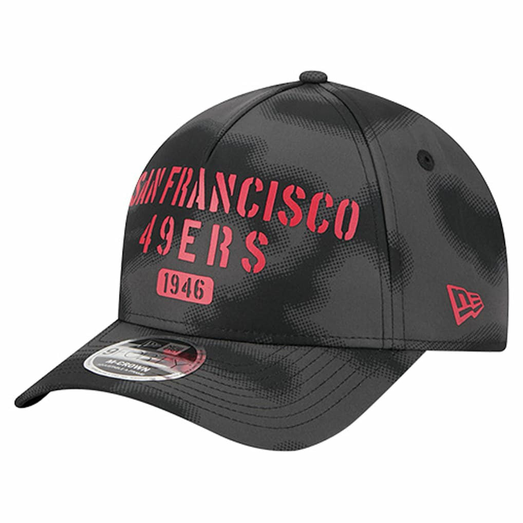 San Francisco 49ers New Era Halftone Camo 9FORTY Hat