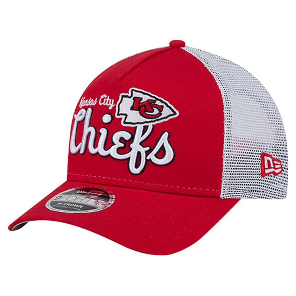 Kansas City Chiefs New Era Side Lines 9FORTY Adjustable Hat