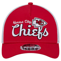 Kansas City Chiefs New Era Side Lines 9FORTY Adjustable Hat