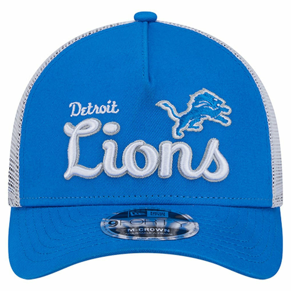 Detroit Lions New Era Side Lines 9FORTY Adjustable Hat