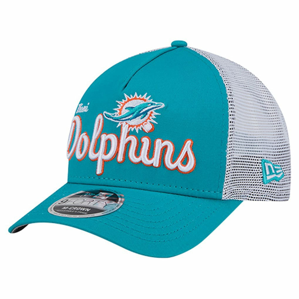 Miami Dolphins New Era Side Lines 9FORTY Adjustable Hat