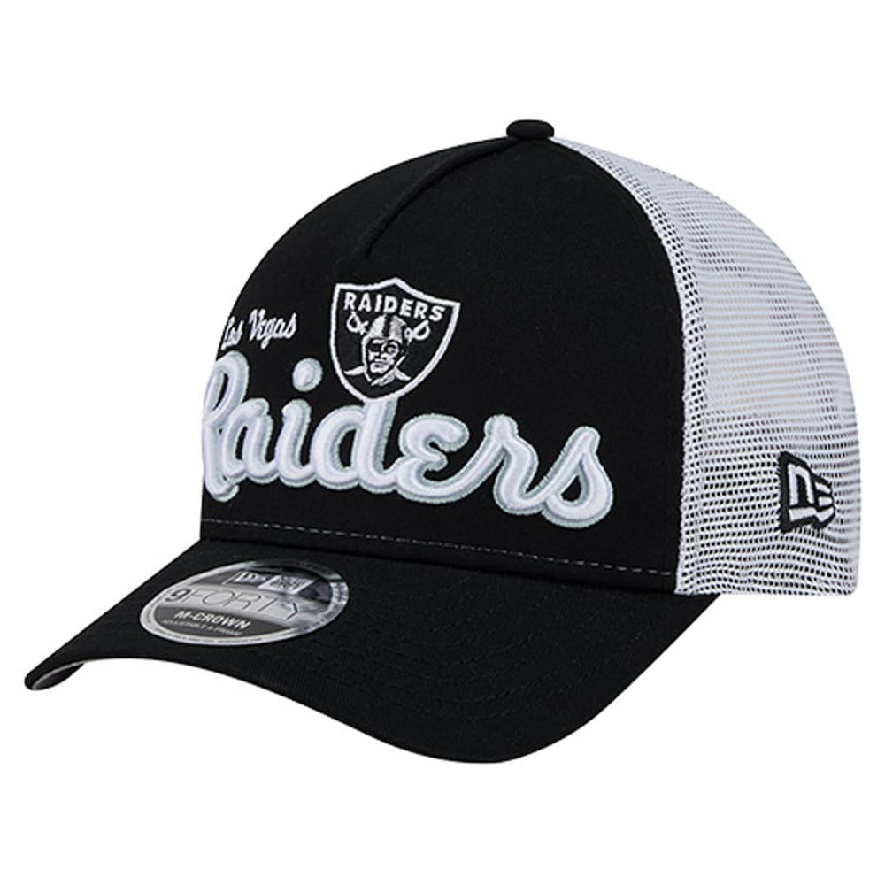 Las Vegas Raiders New Era Side Lines 9FORTY Adjustable Hat