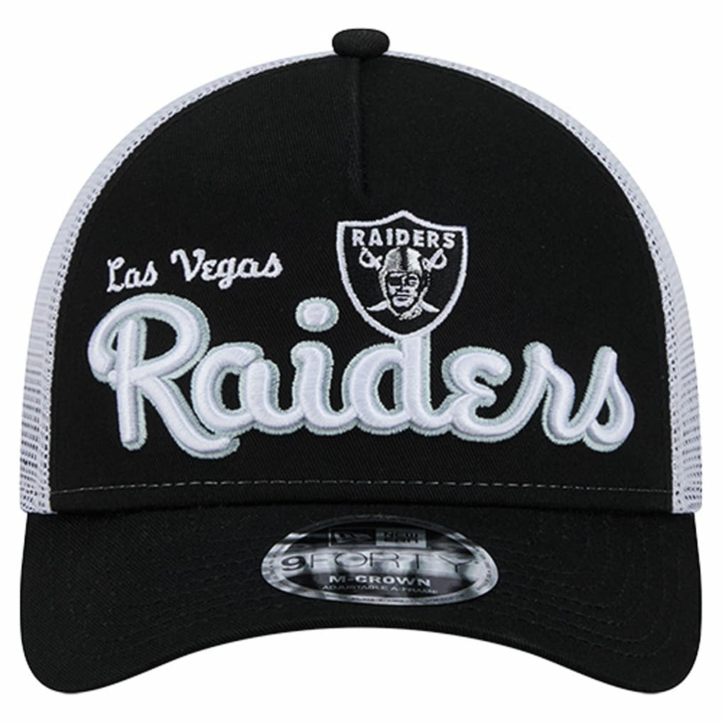 Las Vegas Raiders New Era Side Lines 9FORTY Adjustable Hat