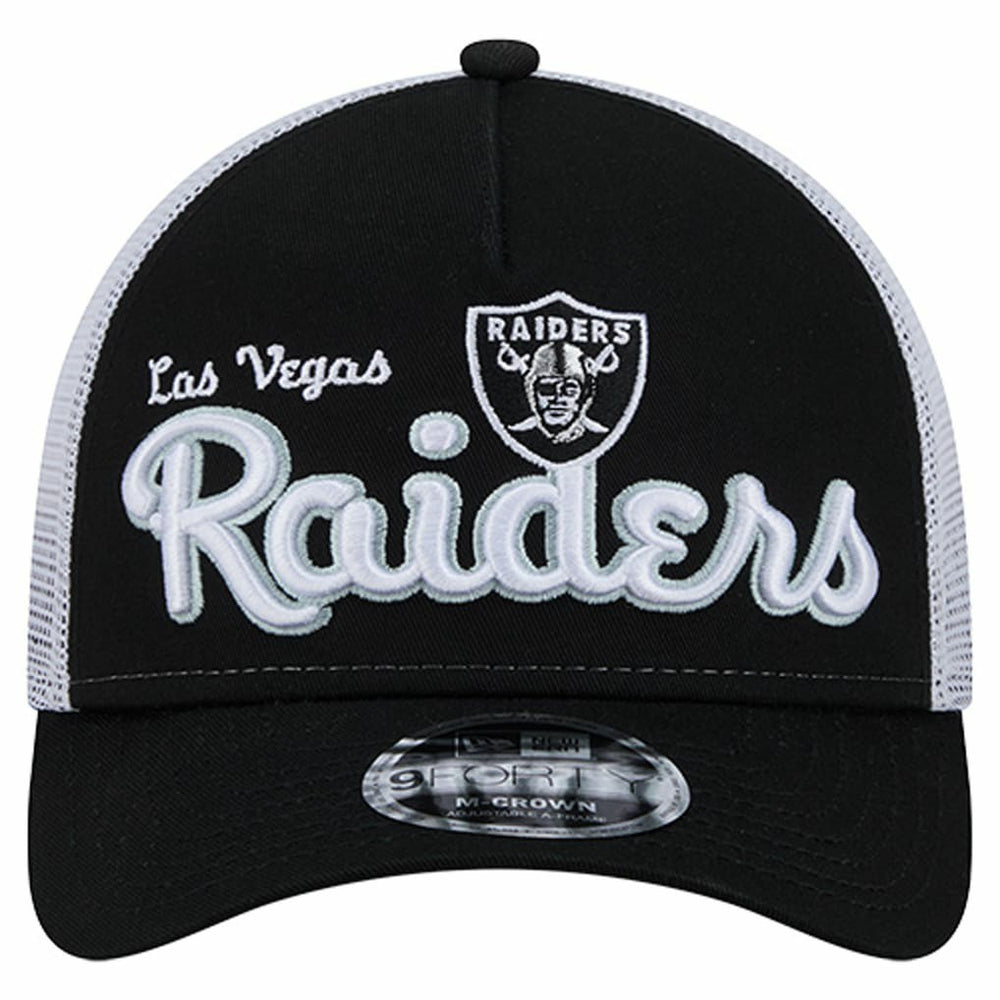 Las Vegas Raiders New Era Side Lines 9FORTY Adjustable Hat