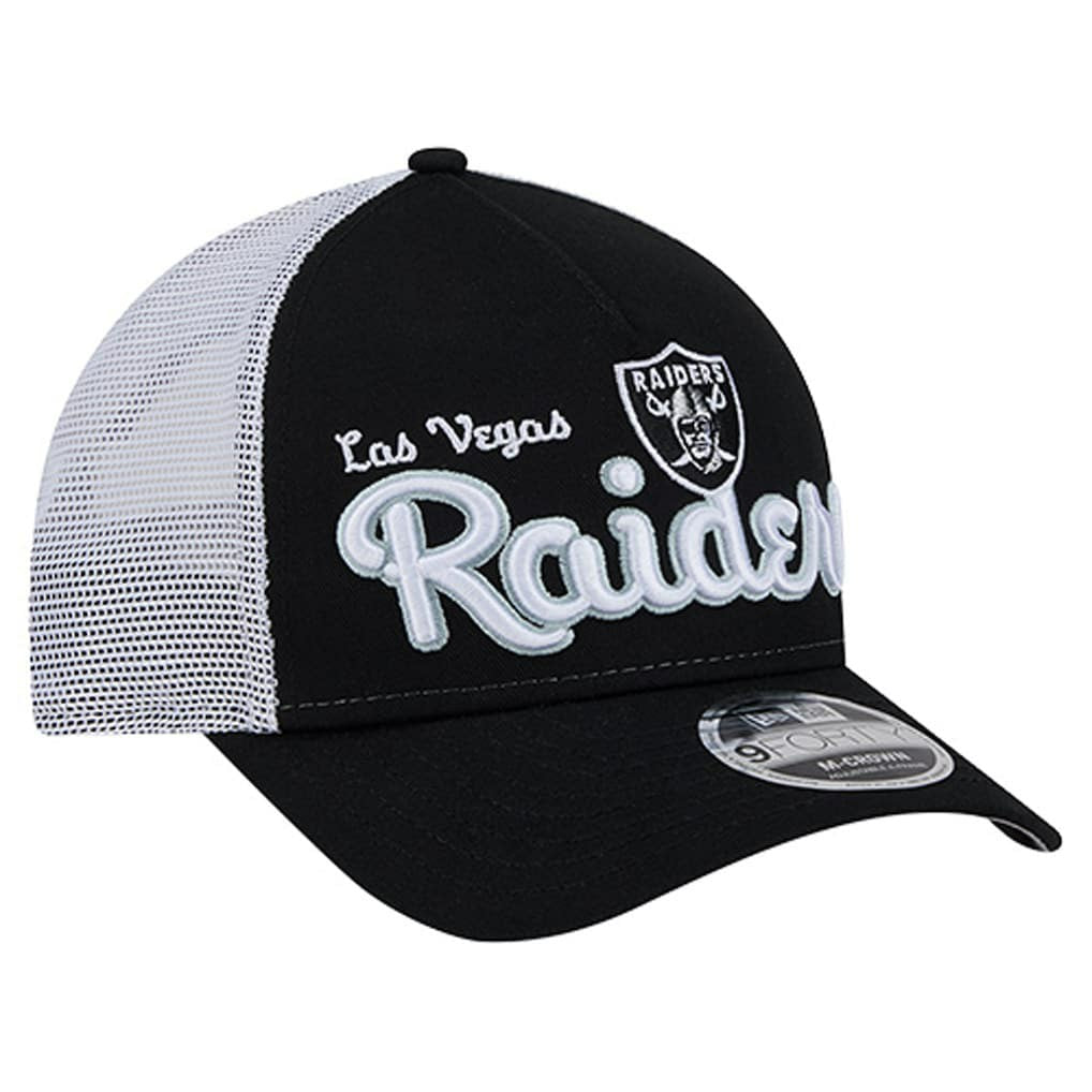 Las Vegas Raiders New Era Side Lines 9FORTY Adjustable Hat