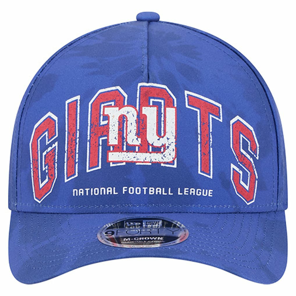 New York Giants New Era Tie Dye Fade 9Forty M-Crown A-Frame Adjustable Hat