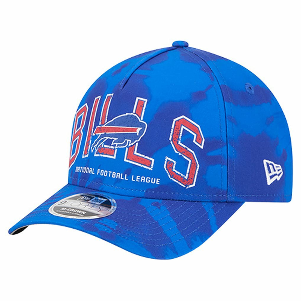 Buffalo Bills New Era Tie Dye Fade 9Forty M-Crown A-Frame Adjustable Hat
