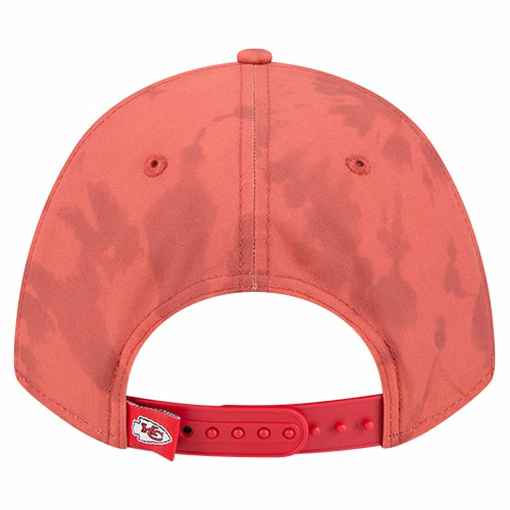 Kansas City Chiefs New Era Tie Dye Fade 9Forty M-Crown A-Frame Adjustable Hat