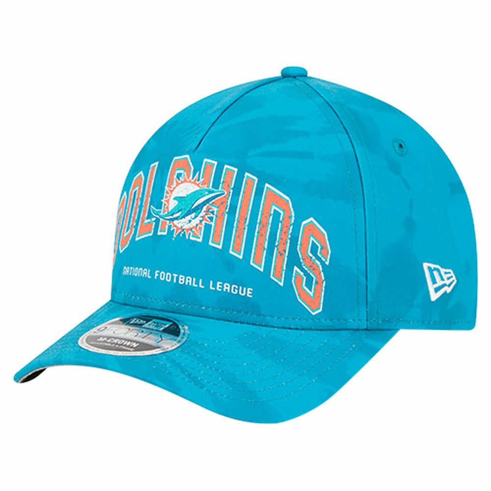 Miami Dolphins New Era Tie Dye Fade 9Forty M-Crown A-Frame Adjustable Hat