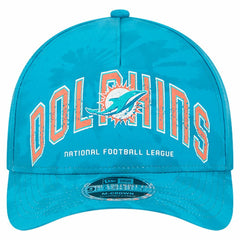 Miami Dolphins New Era Tie Dye Fade 9Forty M-Crown A-Frame Adjustable Hat