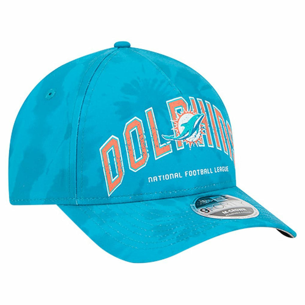 Miami Dolphins New Era Tie Dye Fade 9Forty M-Crown A-Frame Adjustable Hat
