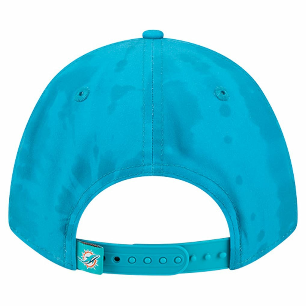 Miami Dolphins New Era Tie Dye Fade 9Forty M-Crown A-Frame Adjustable Hat