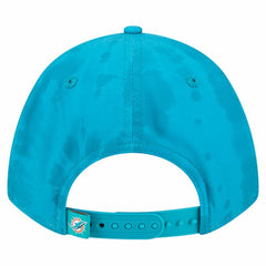 Miami Dolphins New Era Tie Dye Fade 9Forty M-Crown A-Frame Adjustable Hat